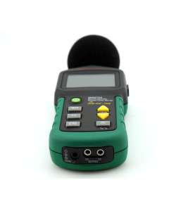 Шумомір Mastech MS6702 (30-130 dB) з вимірюванням температури і вологості (-20°C До + 60°C; 0-100%)