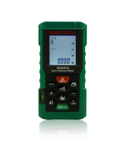 Лазерний далекомір ( лазерна рулетка ) Mastech MS6416 (0,046-60 м) проводить вимірювання V, S, H, пам'ять 99