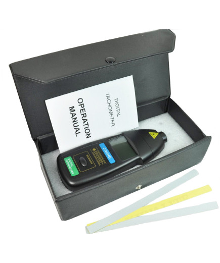 Лазерний безконтактний тахометр Walcom DT-2234B (50-1500мм) (2,5-99999 об/хв) MAX, MIN