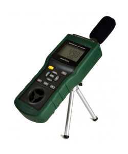 Mastech MS6300 5 в 1: шумомір, анемометр, термометр, люксметр і гігрометр