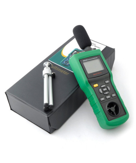Mastech MS6300 5 в 1: шумомір, анемометр, термометр, люксметр і гігрометр