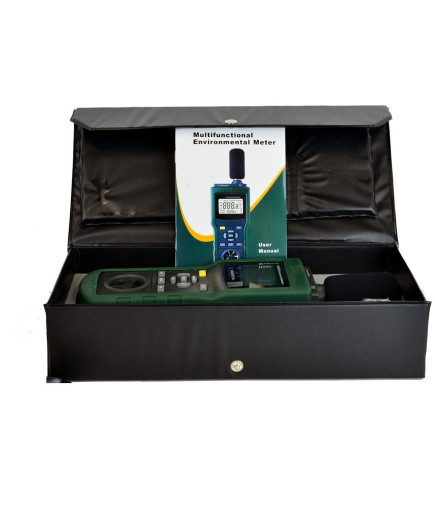 Mastech MS6300 5 в 1: шумомір, анемометр, термометр, люксметр і гігрометр