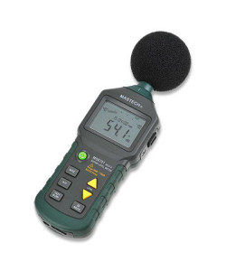 Шумомір Mastech MS6701(30-130 dB) в пило і вологозахищеному прогумованому корпусі,