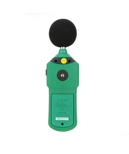 Шумомір Mastech MS6701(30-130 dB) в пило і вологозахищеному прогумованому корпусі,