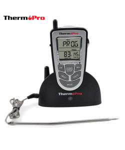 Бездротовий термометр (до 100 м) зі щупом для приготування їжі ThermoPro TP-09