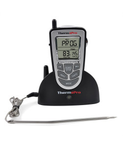 Бездротовий термометр (до 100 м) зі щупом для приготування їжі ThermoPro TP-09