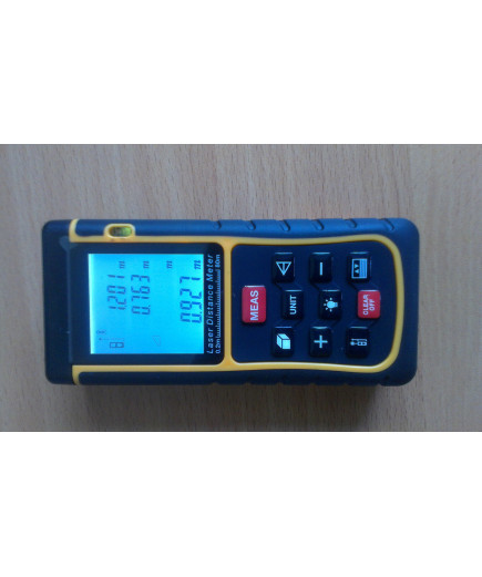 Професійний Лазерний Далекомір HAMMER DSL 80 (SR80WE) (0.02 м до 80.0 м)