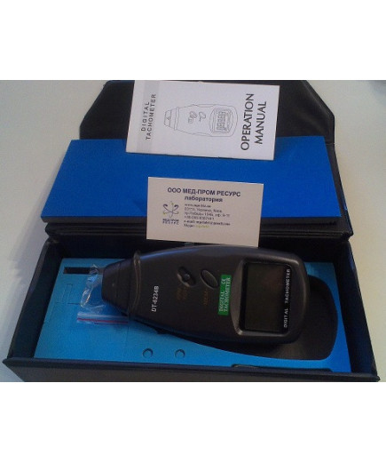 Лазерний безконтактний тахометр Walcom DT-6234В (50-500мм) (2,5-99999 об/хв)