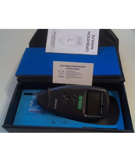 Лазерний безконтактний тахометр Walcom DT-6234В (50-500мм) (2,5-99999 об/хв)