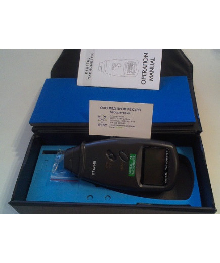 Лазерний безконтактний тахометр Walcom DT-6234В (50-500мм) (2,5-99999 об/хв)