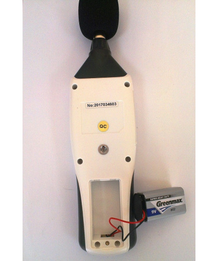 Шумомір Flus ET-958 (30-130 dB) в пило і вологозахищеному корпусі,