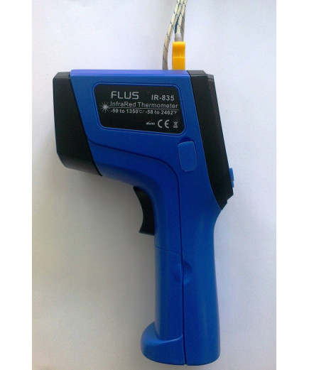 Пірометр FLUS IR-835 з термопарою К-типу (-50 ° с до +1370℃)