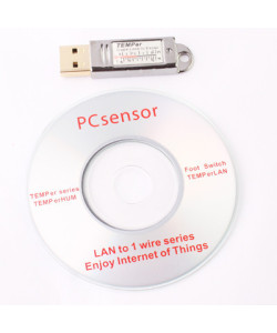 USB реєстратор температури ( даталогер:, термологгер ), діапазон температур -55-+125 ℃