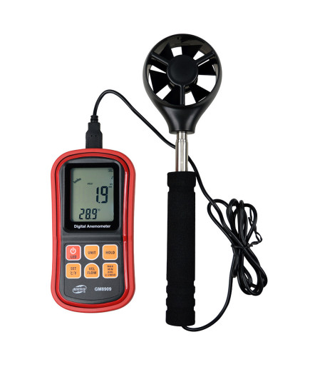 Анемометр Benetech GM8909 з телескопічною ручкою