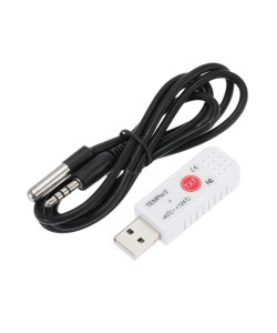 USB реєстратор температури Double sensor TEMPer2 (-40...+125 C) з виносним водозахищеним датчиком, ЗА