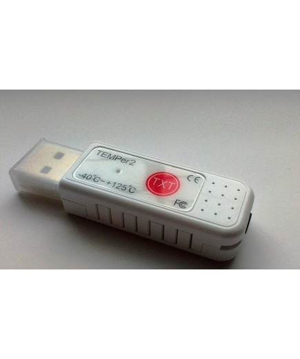 USB реєстратор температури Double sensor TEMPer2 (-40...+125 C) з виносним водозахищеним датчиком, ЗА