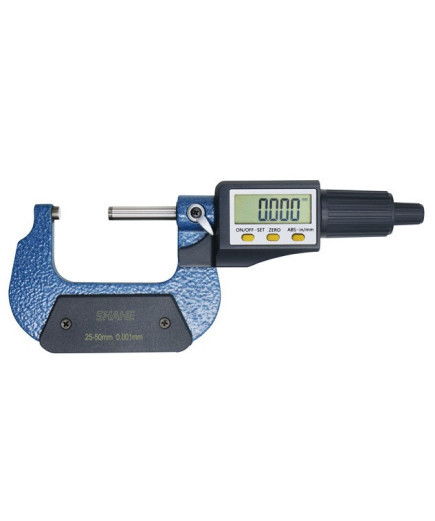 Мікрометр цифровий Shahe 25-50 мм / 0-1"0.001 (5205-50)