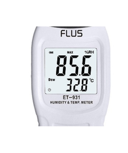 Термогигрометр Flus ET-931 (0-100%; -20℃...+70℃) Точка росы Dew