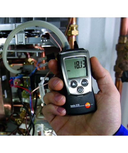 Дифманометр Testo 510 (0 ... 100 мбар / 0.01 мбар), Німеччина