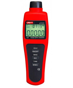 Безконтактний лазерний тахометр UNIT UT372 з USB-інтерфейсом