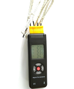 Канальний термометр NKTECH MPR-9815 (від -50 до +1350 °C) з термопарою К-типу