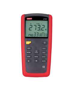 Двоканальний термометр UNIT UT325 (-250~1767℃) з сумісністю з термопарами К,J,T,E,R,S,N типів, ЗА