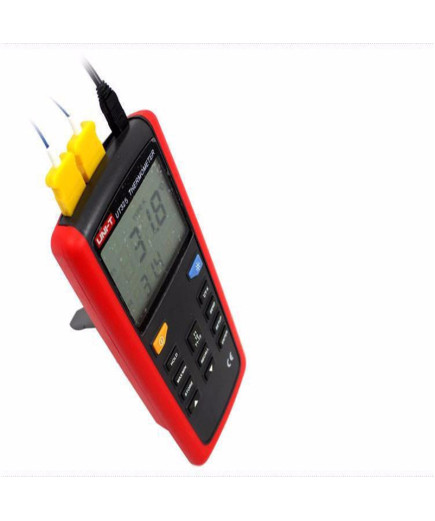 Двоканальний термометр UNIT UT325 (-250~1767℃) з сумісністю з термопарами К,J,T,E,R,S,N типів, ЗА