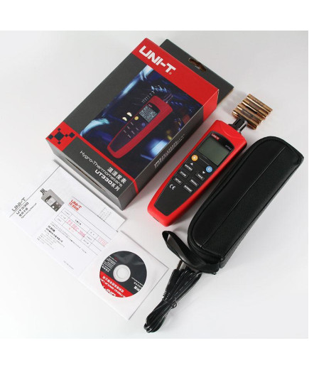 Термогігрометр UNIT UT331+, USB-інтерфейс, точка роси