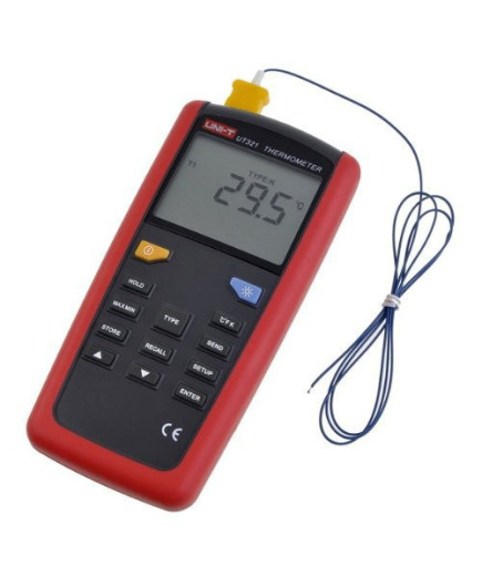 Термометр UNIT UT321 (-250~1372℃) з термопарою К-типу