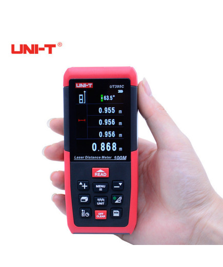 Професійний лазерний далекомір ( лазерна рулетка ) UNIT UT395C (0,05-100 м)