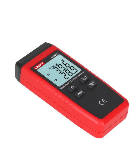 Двоканальний термометр UNIT UT320D (-50 ...+1300 °C) для термопар K/J типів
