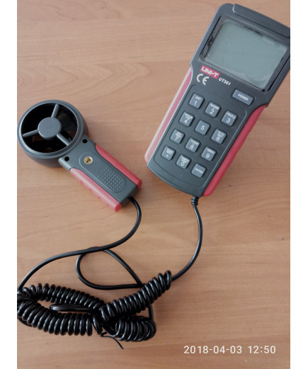 Анемометр UNIT UT361 з пам'яттю