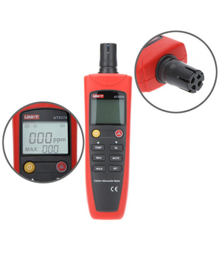 Детектор чадного газу (CO) UNIT UT337A (0-1000 ppm)