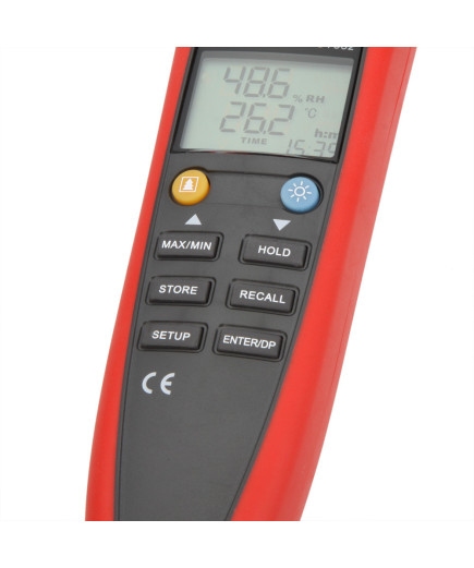 Термогігрометр UNIT UT332+, USB-інтерфейс, точка роси