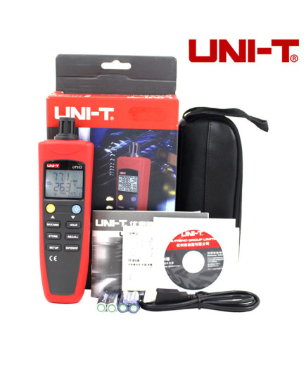 Термогігрометр UNIT UT332+, USB-інтерфейс, точка роси