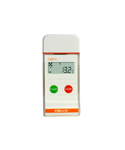 Реєстратор температури Elitech LogEt6 (-30 °C ... + 70 °C) IP65 Пам'ять 32000. PDF, Word, Exel, TXT