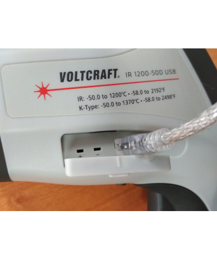 Пірометр VOLTCRAFT IR-1200-50D USB