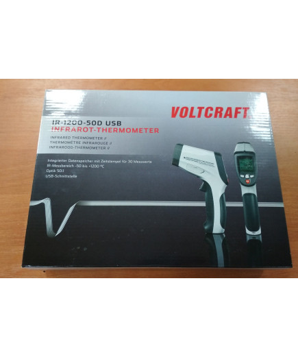 Пірометр VOLTCRAFT IR-1200-50D USB