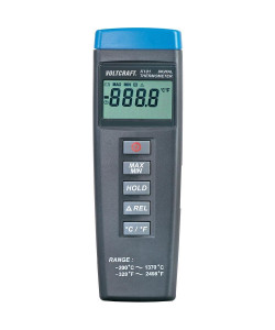Термометр Voltcraft K102 (-200...+1370 °C) термопари: K / J