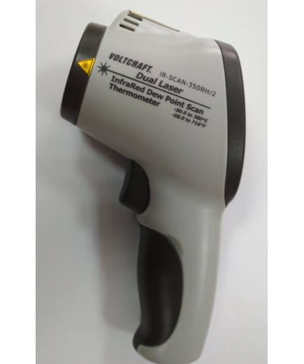 Пірометр Voltcraft IR-SCAN-350RH / 2 (-50 ... +380 ° C). Сканер Dew (точки роси)