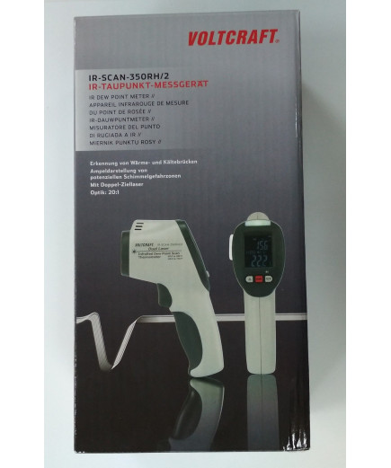 Пірометр Voltcraft IR-SCAN-350RH / 2 (-50 ... +380 ° C). Сканер Dew (точки роси)