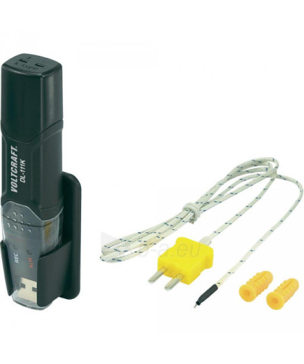 Реєстратор температури Voltcraft DL-111K USB (-200...+1370 °C) з термопарою К-типу