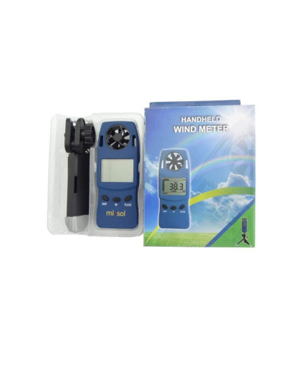 Анемометр Misol WS4000 зі шкалою Бофорта і триногою
