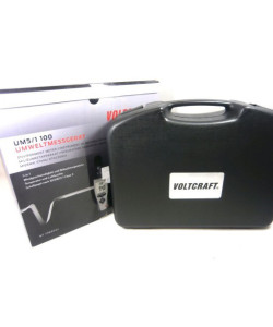 Анемометр 5 в 1 VOLTCRAFT UM5 / 1 100: шумомір, анемометр, термометр, люксметр і гігрометр