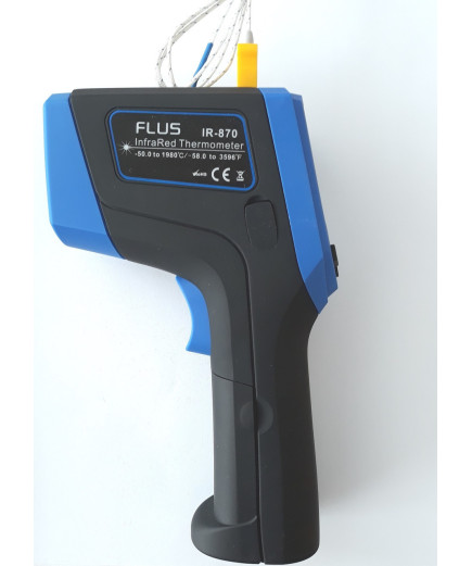 Пірометр FLUS IR-870 (-50...+1980 С) з термопарою К-типу
