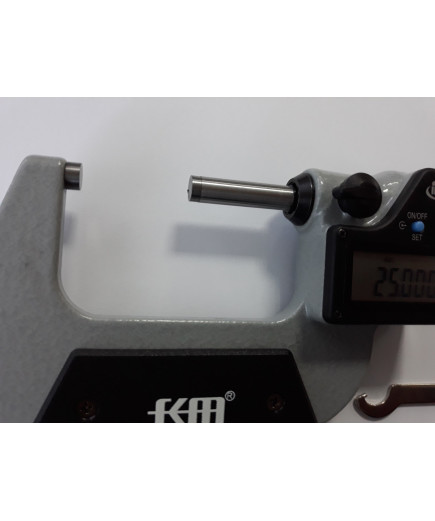 Микрометр цифровой KM-2133-50 / 0.001 (25-50 мм) в водозащищённом металлическом корпусе IP 65