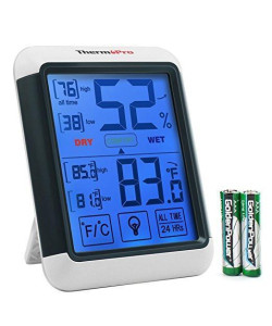 Термо-гігрометр ThermoPro TP-55 з підсвічуванням і магнітом