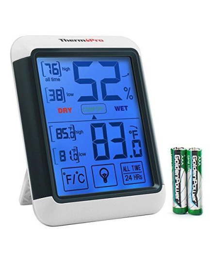 Термо-гігрометр ThermoPro TP-55 з підсвічуванням і магнітом