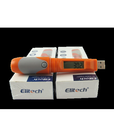 Реєстратор температури Elitech RC-51 (-30...+70 °С; ±0.5℃) Пам'ять 32000. PDF. IP67