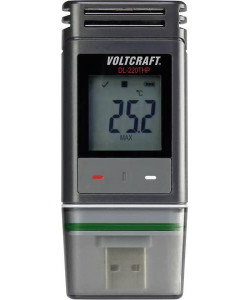 Реєстратор температури, вологості і тиску Voltcraft DL-220 THP (-30...+60°C; 0-100%) IP65. Німеччина